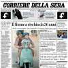 Corriere della Sera nell'apertura delle pagine sportive: "Milan-Napoli, primarie scudetto"