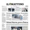 Il Mattino in prima pagina: "Il Napoli cerca il riscatto: al Maradona arriva l'Udinese"