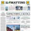 Il Mattino titola: "I giovani di Spalletti all'assalto del Belgio: li guida Di Lorenzo"