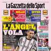 Juventus ok in Europa League con Di Maria. La Gazzetta dello Sport apre: "L'Angel vola"
