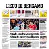 "Atalanta, il 3-0 a Liverpool fa parlare il mondo intero": la prima pagina de L'Eco di Bergamo