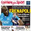 Niente +6 per Conte e i suoi, il Corriere dello Sport oggi in apertura: "FreNapoli"