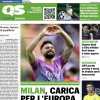 QS in prima pagina sui rossoneri attesi dalla Roma: "Milan, carica per l'Europa"
