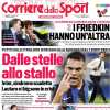 Inter, sindrome scudetto. Il Corriere dello Sport intitola: "Dalle stelle allo stallo"