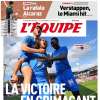 L'OM batte 3-0 il Lorient fuori casa. L'apertura de L'Equipe: "Vittoria con una smorfia"