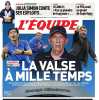 L'Equipe titola così stamattina in prima pagina sul Marsiglia: "Il valzer della panchina"