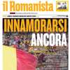 La Roma batte 5-0 lo Shakhtar. L'apertura de Il Romanista: "Innamorarsi ancora"