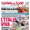 La prima pagina del Corriere dello Sport è sul 2-2 dell'Olimpico: "L'Italia viva"