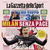 Bufera su Conceicao, La Gazzetta dello Sport in prima pagina: "Milan senza pace"