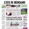 L'Eco di Bergamo: "Atalanta, tutte le combinazioni per il primo posto"