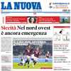 La Nuova Sardegna in prima pagina: "Il Cagliari affonda a Torino"