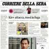 Corriere della Sera in taglio alto: "Milan e Napoli, sfida in testa"