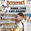 Tuttosport stamattina in apertura sul bomber: "Vlahovic, parliamo di futuro"