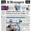 Il Messaggero in prima pagina: "Dybala&Ciro ok, Roma e Lazio ritrovano i bomber"