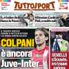 Tuttosport in prima pagina su un derby di mercato: "Colpani, è ancora Juve-Inter"