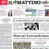 Napoli, allarme infortuni. Il Mattino in prima pagina: "Olivera ko, Lobotka fermo 15 giorni"