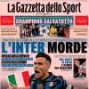 La Gazzetta dello Sport in apertura sul duello Scudetto col Napoli: "L'Inter morde"