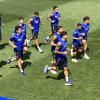 Sampdoria, scarico mattutino a Temù: in gruppo anche Lauritsen e Ravanelli