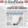 Il Giornale in prima pagina: “Terremoto alla Juventus. Lasciano Agnelli e tutto il CdA”