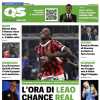 QS in apertura sul Milan: "L'ora di Leao, chance Real Madrid"