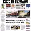 L'Eco di Bergamo: "Atalanta, sette gol nel test con il Villa Valle. Si è fermato Boga"