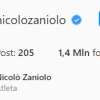 Zaniolo cancella la Roma: ora sulla bio di Instagram è solo un "atleta"