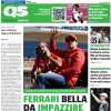 QS in prima pagina: "Basta Lautaro, la Roma va ko. Ma si fermano Calhanoglu e Acerbi"