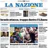 Inchiesta ultrà, La Nazione in prima pagina: "Decapitate le curve di Inter e Milan"