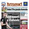 L'apertura di Tuttosport: "Aggrappati a Vlahovic". Dusan il presente e il futuro della Juve
