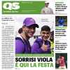 Fiorentina perfetta nel mese di marzo. QS oggi in apertura: "Sorrisi viola: è qui la festa"
