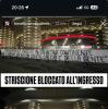 La Curva del Milan attacca la Serie A per la partita a Perth: striscione bloccato...
