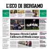 L'Eco di Bergamo: "L'Atalanta vola in Europa League. Gasp, oggi si decide"