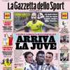 L’apertura odierna de La Gazzetta dello Sport sulla vittoria dei bianconeri: “Arriva la Juve”