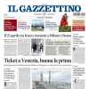 Udinese-Roma, Il Gazzettino in prima pagina: "Decide Cristante, 2-1 sull'ultimo pallone"