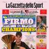 La Gazzetta dello Sport apre con l'intervista a Lautaro: "Inter, firmo per la Champions"