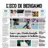 L'Eco di Bergamo apre: "Cagliari al tappeto 2-0", Atalanta infallibile al Gewiss Stadium