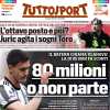Tuttosport in prima pagina sulle offerte per Vlahovic: "80 milioni o non parte" 