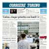 L'apertura del Corriere di Torino: "La Juve patteggia: ammenda da 718 mila euro"