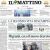 L'apertura de Il Mattino è sul rinnovo di Kvara: "Il Napoli e la sintonia oltre il contratto"