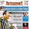 Tuttosport in taglio alto sul poker del Toro: "Lautaro si fa in 4 e rialza l'Inter. Impresa record"