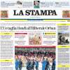La Stampa in prima pagina: "Sbandata Juve a Monza, Allegri contestato"
