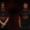 Base nera e dettagli in rosso fluorescente. Il Milan ufficializza la nuova terza...