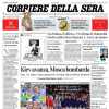 L'apertura del Corriere della Sera: "Inter e Milan: idea di comprare San Siro"