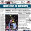 Il Corriere di Bologna in apertura: "Il Bologna imbriglia la Lazio e torna in corsa per l'Europa"