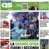 Napoli-Inter la grande sfida al Maradona. QS in prima pagina: "Fuori i secondi"