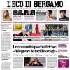 L'Eco di Bergamo apre: "Atalanta, nessuno meglio di De Ketelaere in Europa e con Gasp"