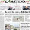 Il Mattino apre con la richiesta di Calzona: "Napoli, reazione d'orgoglio contro la Roma"