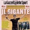 Sinner re di Roma, La Gazzetta dello Sport in apertura senza calcio: "Il gigante"...