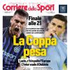 Coppa Italia, la Lazio sfida l'Inter anche per l'Europa. Il Corsport: "La Coppa pesa"...