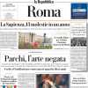 L'edizione di Roma de La Repubblica in apertura: "Ancora rigori, ma stavolta c'è Svilar"